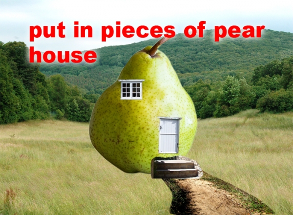 Creation of Pear Cottage: Step 2